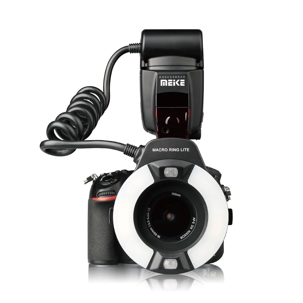 Amazon.com : MEKE MK-14EXT-N I-TTL Macro Ring Flash